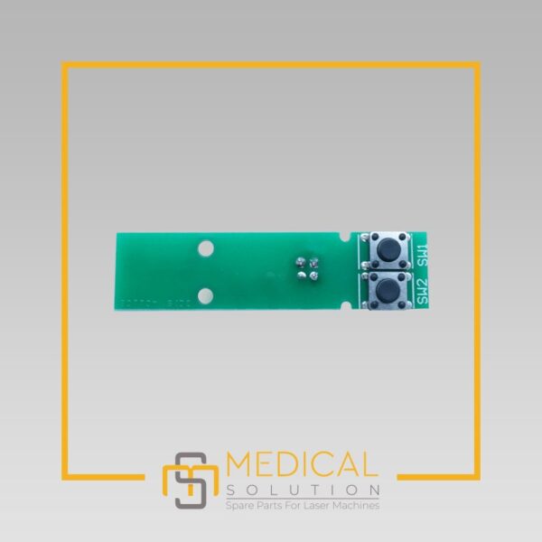 Handpiece button switch board for the Candela Gentle Mini Series.