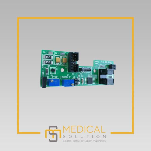 Handpiece bubble sensor board for the Candela Gentle Mini Series.