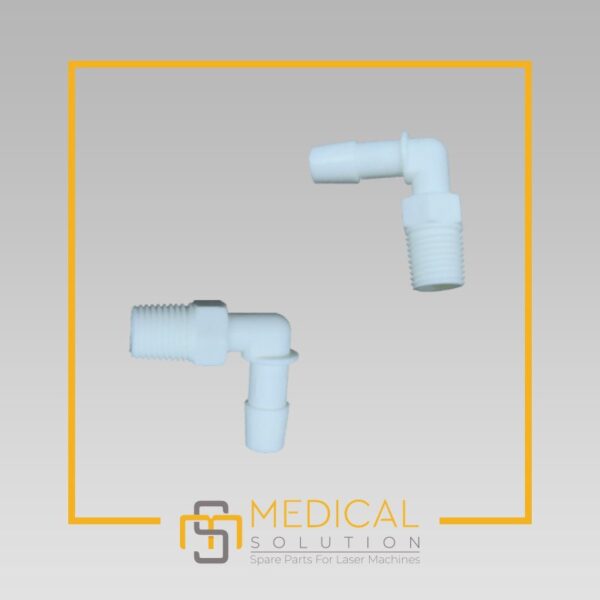 L-Connecter for the Candela Gentle Mini Series water cooling systems.